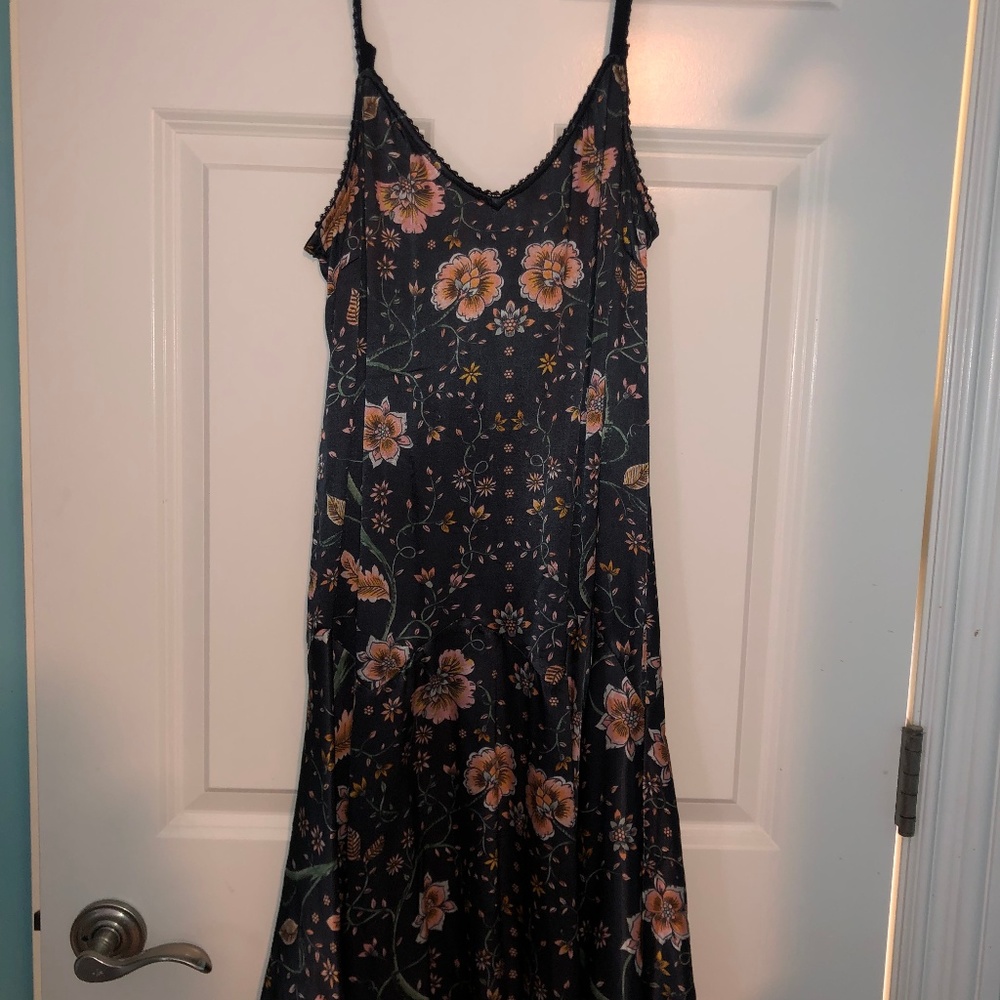 Anthropologie Floral Maxi Dress
